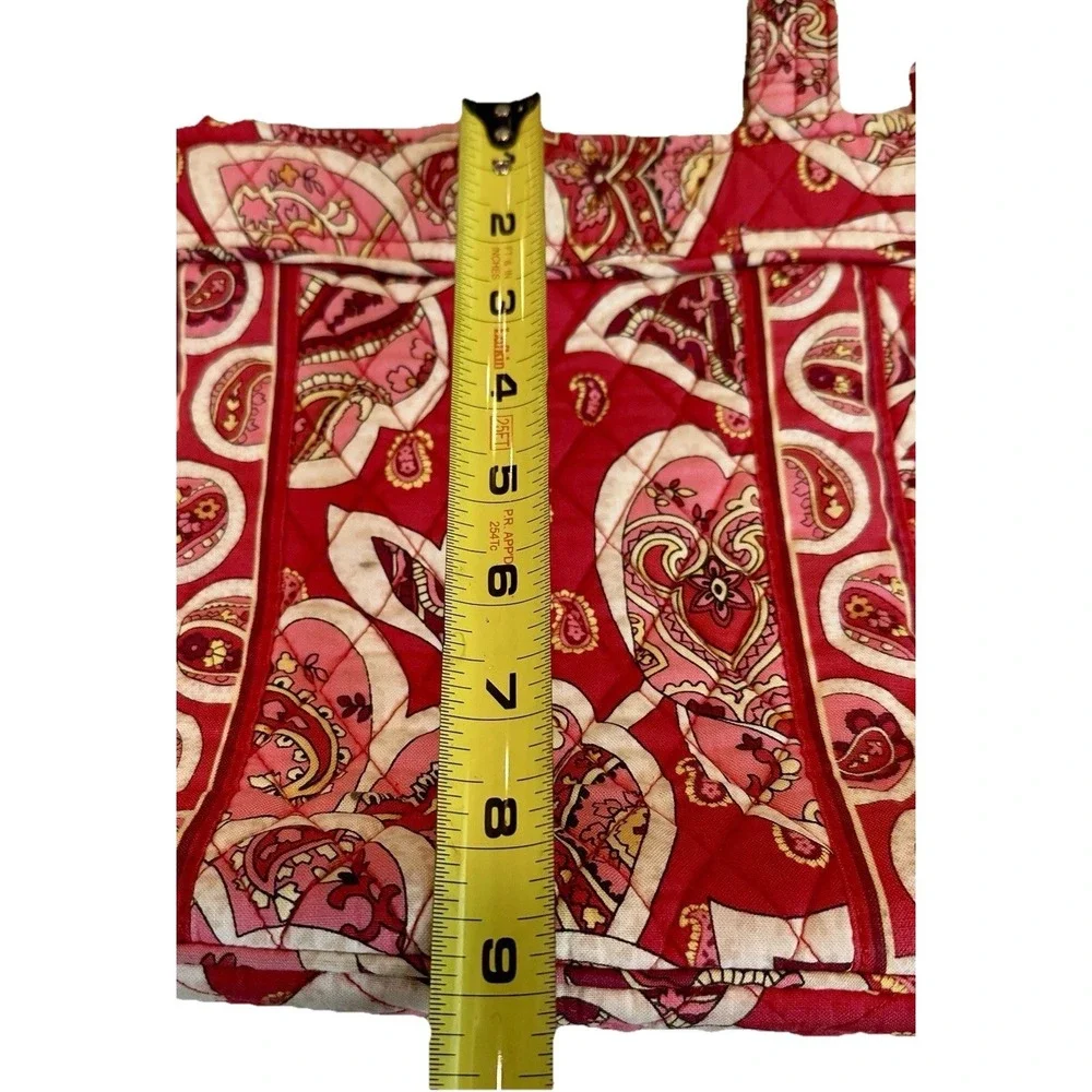 Vera Bradley Retired Pattern Rosie Posies Printed Tote Purse